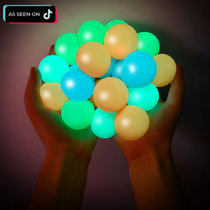 Wall-Stick Bounce Balls - Dropps® Balls