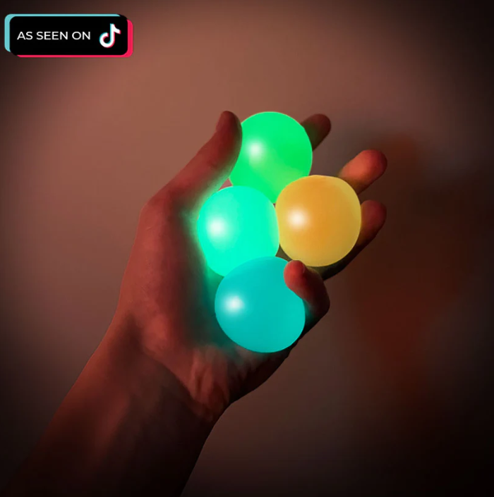 Wall-Stick Bounce Balls - Dropps® Balls