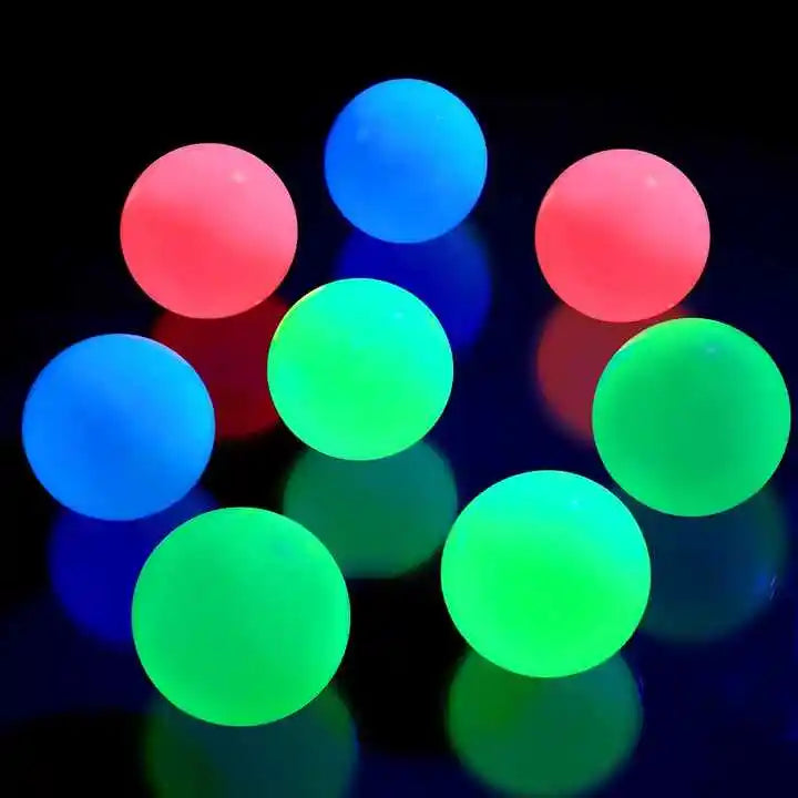 Dream Balls Glow in The Dark That Stick Glow-in-the-dark Ball Venting Balls Pinch Balls Party Decoration Children's Gifts